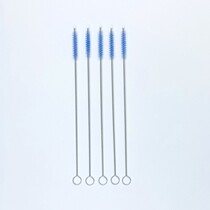 5-pack straw brush gravity ball straw cup brush bottle cleaning nylon brush blue brush air tube brush