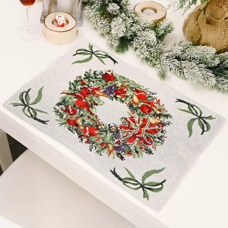 NNew Year tSable runner New Year tablecloth dining-table d