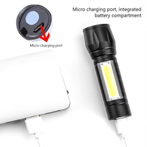 Built In BatteryhXPFG Q5 -lashlig t Torch Aluminum Water