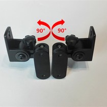Surround speaker hanger speaker bracket wall hanging pair of rotating zinc alloy audio hanger small speaker trailer universal