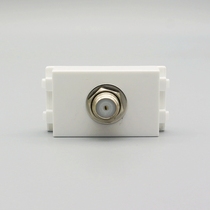 128 type F head broadband TV digital broadband TV single port panel F head TV R video socket F inch wall plug