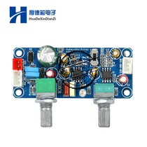 DC single power supply 9V-32V low-pass filter board subwoofer preamp board with amplification and phase adjustment