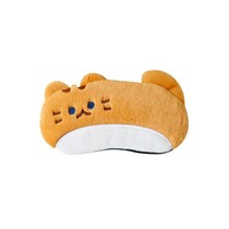 Cute cat eye mask helps i sleep covers womens sleep special for children and men light ice hot compress to relieve fatigue lunch break