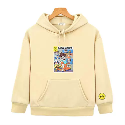 [Детский мерч cartoon A4 графичный худи Merch A4 Gelik Lam]