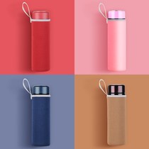 Cup cover protective cover thermal cup cover universal insulated glass cup cover anti-fall cup cover portable U-portable water cup with lanyard