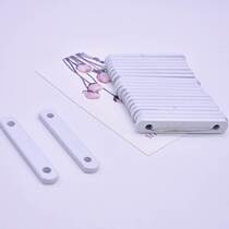 Shaped weight curtain vertical small lead block iron v block balcony bay window vertical line thickened lead strip new gauze curtain curtain hanging