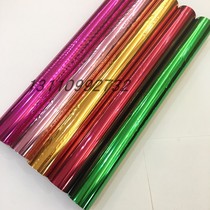 Jinsui hot stamping paper material electrochemical aluminum hot stamping material thermal transfer red yellow blue green over plastic first-class manufacturer direct sales