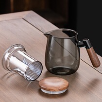 Xingfan glass tea maker tea water separation teapot high temperature resistant all-glass O liner filter flower tea cup black tea