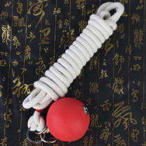 Sufa new product meteor hammer fitness ball double S ball solid rubber elastic martial arts equipment square dance for middle-aged and elderly people