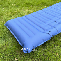 Bring your own pillow foot-operated inflator splicable thickened inflatable sleeping N pad picnic camping single air mattress
