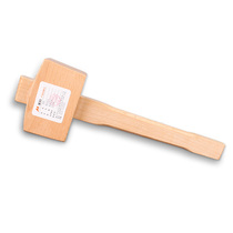 Manufacturer Meike beech hammer solid wood hardwood mallet handmade DIY wooden hammer small mallet woodworking tool handmade fan
