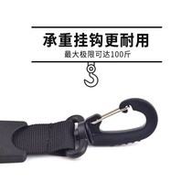 Roller skates handle buckle Hand buckle hook skating roller skates handle strap long V handle shoelace pulley with