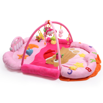 Piano pedal baby fitness stand toy 0-1 year old baby music fitness equipment game mat