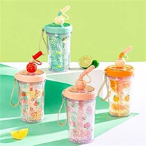Mixue Bingcheng cup Snow King Magic Shop ton bucket cup tea bag milk tea bucket mixing cup straw cup summer
