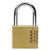 Large all-copper combination lock warehouse factory door padlock rainproof waterproof rust-proof dormitory lock cabinet household copper lock