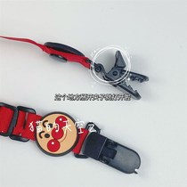 Dry rice clip anti-splash childrens saliva napkin bib clip meal napkin clip adult halter neck adjustable bib clip handkerchief