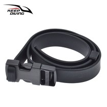 Diving special knife leggings thickened rubber straps rescue survival rope cutting knife knife belt knife replaceable straps