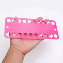Xinjiang cross-stitch threading board Su embroidery embroidery special color plastic threading board winding board thread