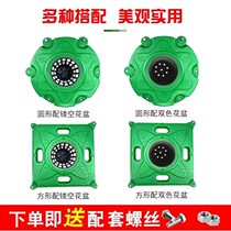 Artificial ecological floating bed floating island water planting vegetable greening water surface flower pot floating plate floating plate landscaping plant rice