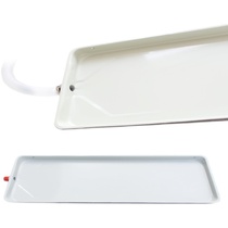 Extra large rectangular flower pot tray water tray v mobile flower box flower stand water tray with drainage diversion god