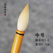 Pure fine light peak regular script official script special brush set calligraphy large regular script medium regular script small regular script