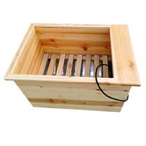 New electric fire barrel heater household solid wood foot warmer foot dryer foot warmer single person automatic power off warranty 10