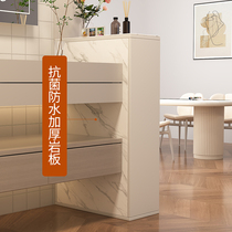 Bathroom toilet dry area half wall partition p broken cabinet side cabinet side cabinet pull-out cabinet screen cabinet 20cm narrow side cabinet entrance