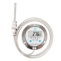 Electronic digital digital display bimetal thermometer high-precision with probe industrial high R temperature measurement water thermometer fully stainless