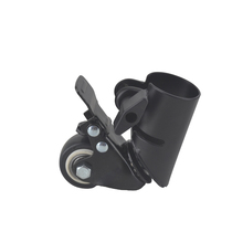 Floor stand tripod wheel skating accessories bracket universal silent pulley universal wheel silent wheel brake wheel