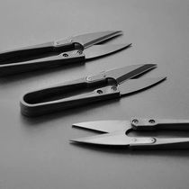 Sufa carbon steel small scissors household yarn scissors U-shaped scissors trimming thread spring scissors cross-stitch U-shaped scissors handmade