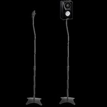 Suitable for a pair of satellite floor-standing metal lift surround audio tripod speaker bracket hanging rack bracket seat