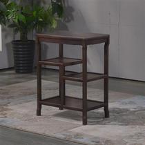 Sufa solid wood flower rack Chinese style storage rack living room long table fish tank rack stone rack with drawer bonsai rack coffee table