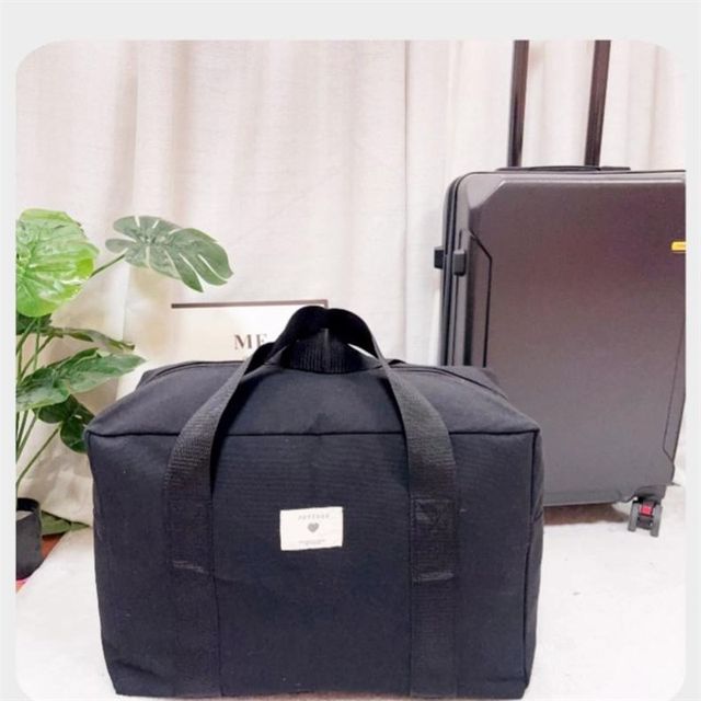 Quilt storage bag thickened canvas moving p-home packing extra large capacity duffel bag sturdy wear-resistant student quilt bag