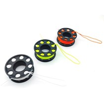 18 30-meter diving elephant pulling reel (excluding double-headed D hook) plastic spool elephant pulling diving accessories rope release device