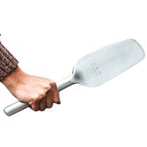 Brick cutting knife all-steel tile knife round head light and thin double-sided thickened trowel G handmade wall-laying stainless steel knife bricklayer cutting package