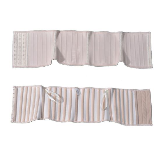 25骨哑光胶面短款小个子束腰收腹带女产后塑身内衣塑腰腰封护腰