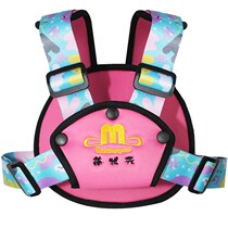 Factory sells electric tricycle rear seat child safety belt double 2 baby straps Q safety rope holder 3 rows