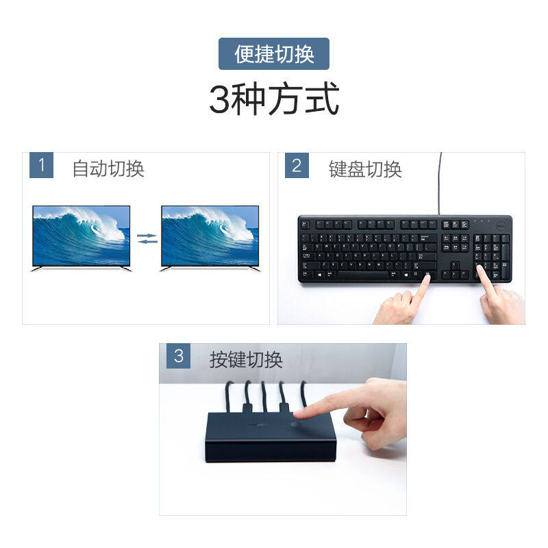 Green Union KVM switcher 2 cut screen 2 in 1 out USB multifunction hit Q-print Co-hedonator Two computers to pick up-Taobao