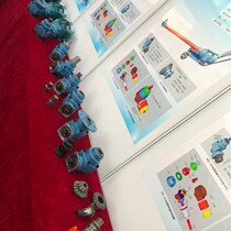 Anjeda horse riding machine horse climbing machine pneumatic r wrench car chassis steel plate nut bolt screw disassembly machine automobile