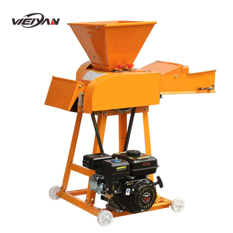 Breeding dry wet T new sheep Small new products Home Straw Bull dual-use Two-phase electric conveyor belts Hay Machine Straw-Taobao