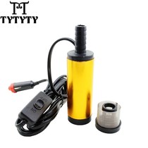 DC 12V 24V  Diesel Oil Transfer Pump Aluminium Alloy Belt F