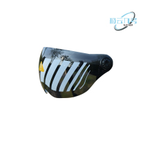 No. 9 motorcycle helmet sun protection UV x summer anti-fog universal safety helmet front windshield mask mirror