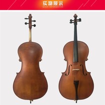 Fully handmade high-end matte antique cello solid wood piano for beginners to practice adults and children free car