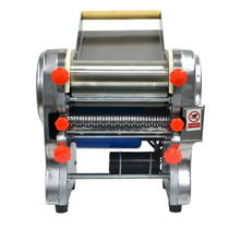 Overseas 110V noodle press stainless steel electric commercial noodle rolling G dumpling wrapper household small fully automatic noodle machine