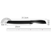 Stainless steel bread knife serrated knife sandwich slicing cutting knife cake sliced ​​toast saw knife baking tool