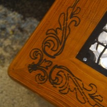 Solid wood electric fire basin household foot-baking artifact C electric baking basin household foot-baking stove foot-baking fire basin for heating