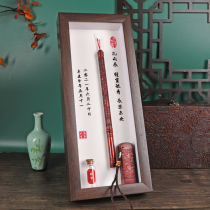 Baby fetal hair souvenir fetal hair pen DIY custom-made newborn full-month fetal hair umbilical cord seal photo frame material