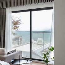 Foshan manufacturer broken bridge f aluminum door and window sealing balcony hollow glass aluminum alloy screen window integrated sound insulation sliding and flat opening