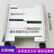Home desktop computer host h machine bracket company computer case tray base pulley removable storage rack bracket