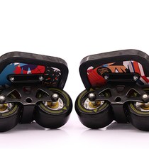 ST Drift Board Maple Wood Beginners Professional Beginners Traveling Skateboard Street Single-Leg Split Shining